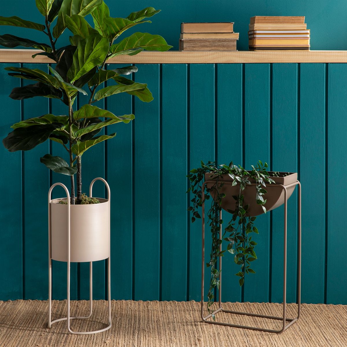 MICA - Macetera Metal 30 x 15 cm