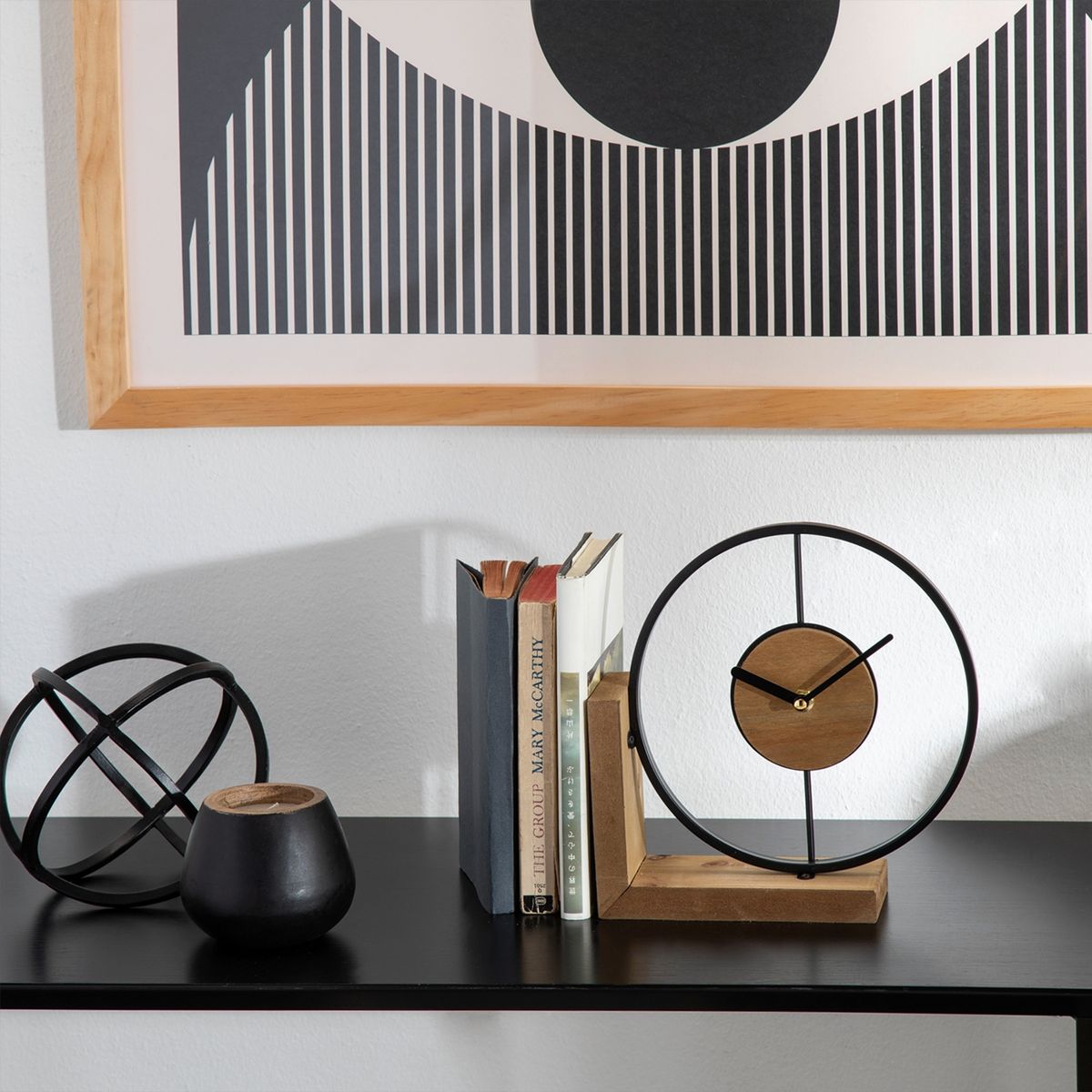 BASEMENT HOME - Reloj de mesa 22.5 cm