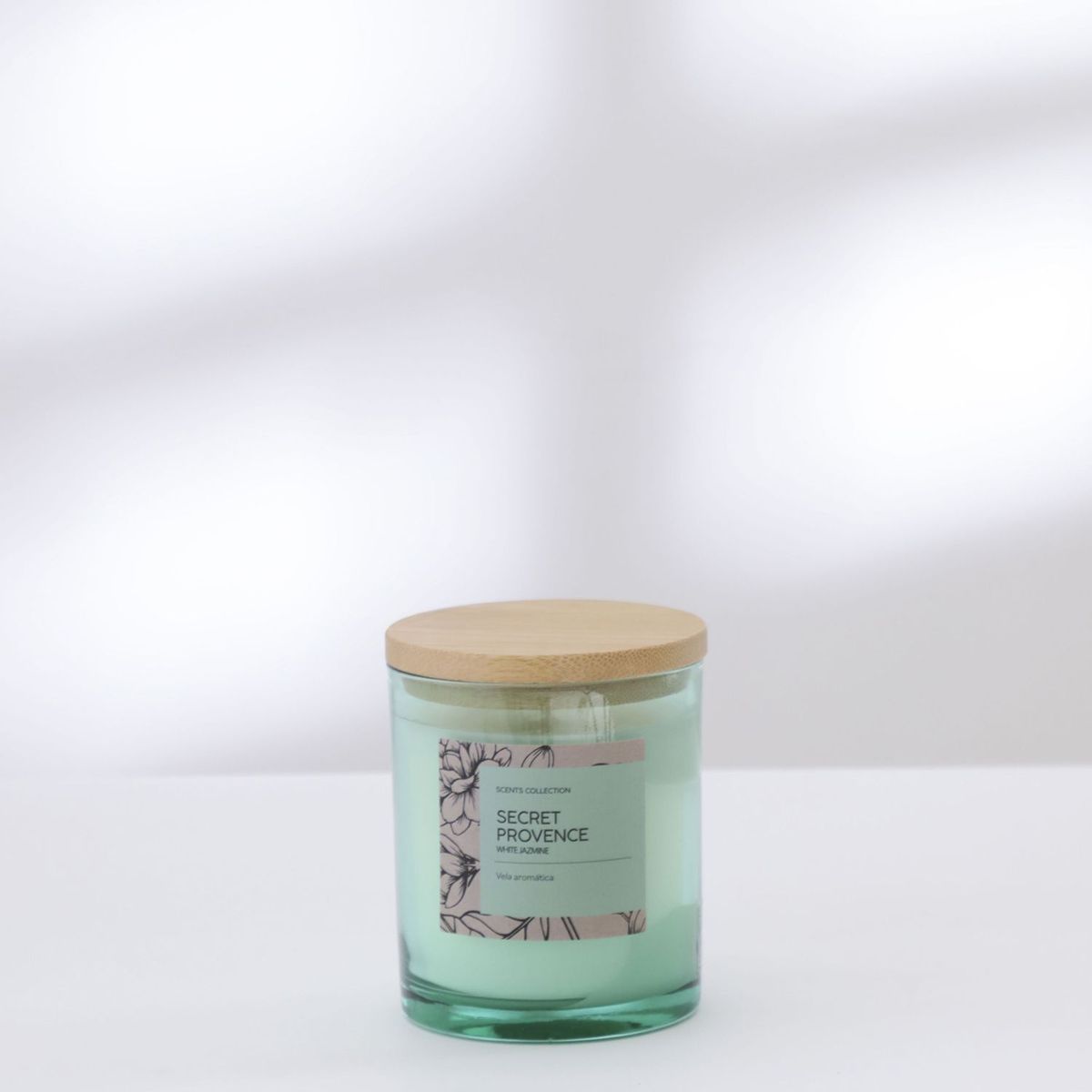 ROBERTA - Vela aromática Jazmin Cera 10 x 8.2 cm