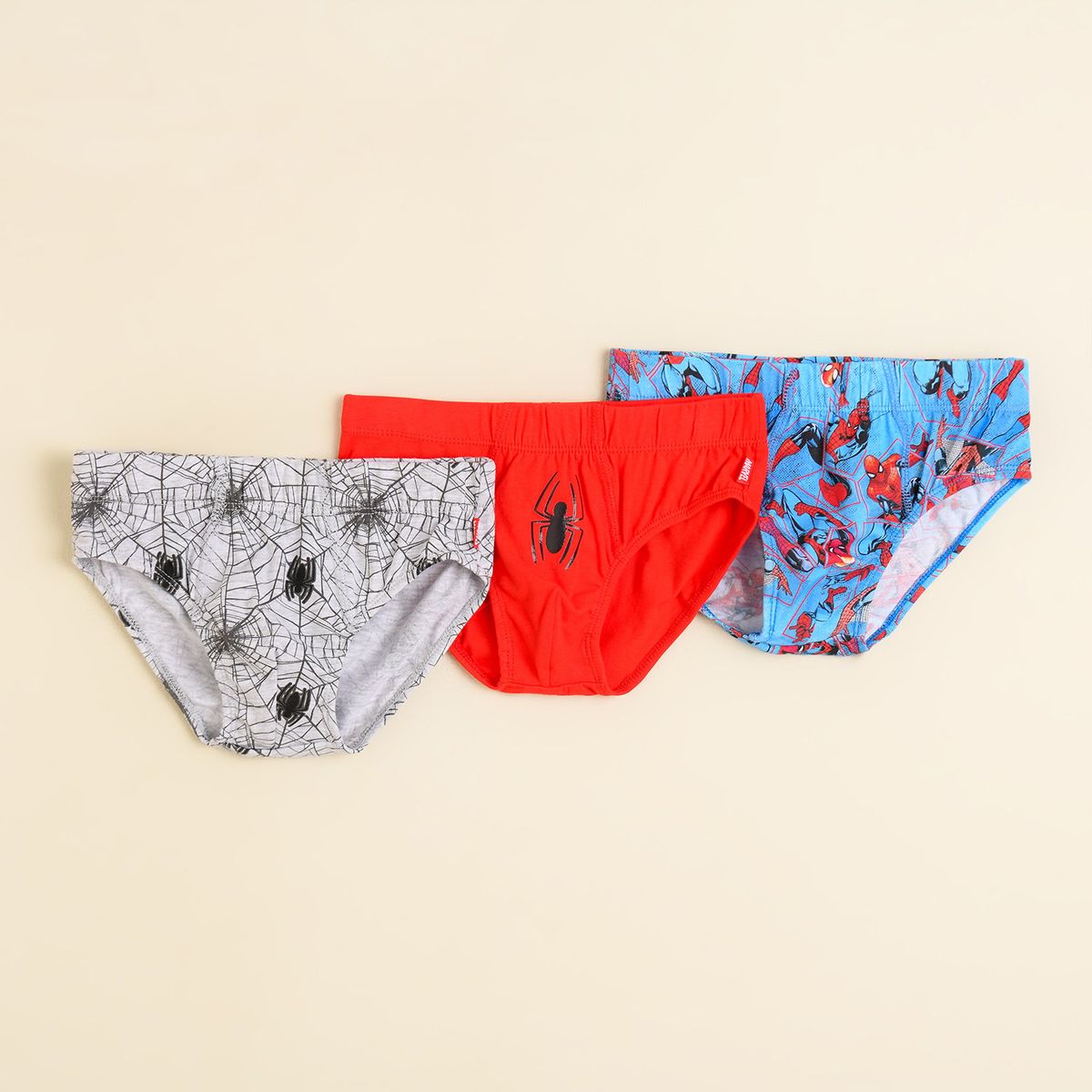 SPIDER MAN - Pack x3 Calzoncillos para niño Spider-Man