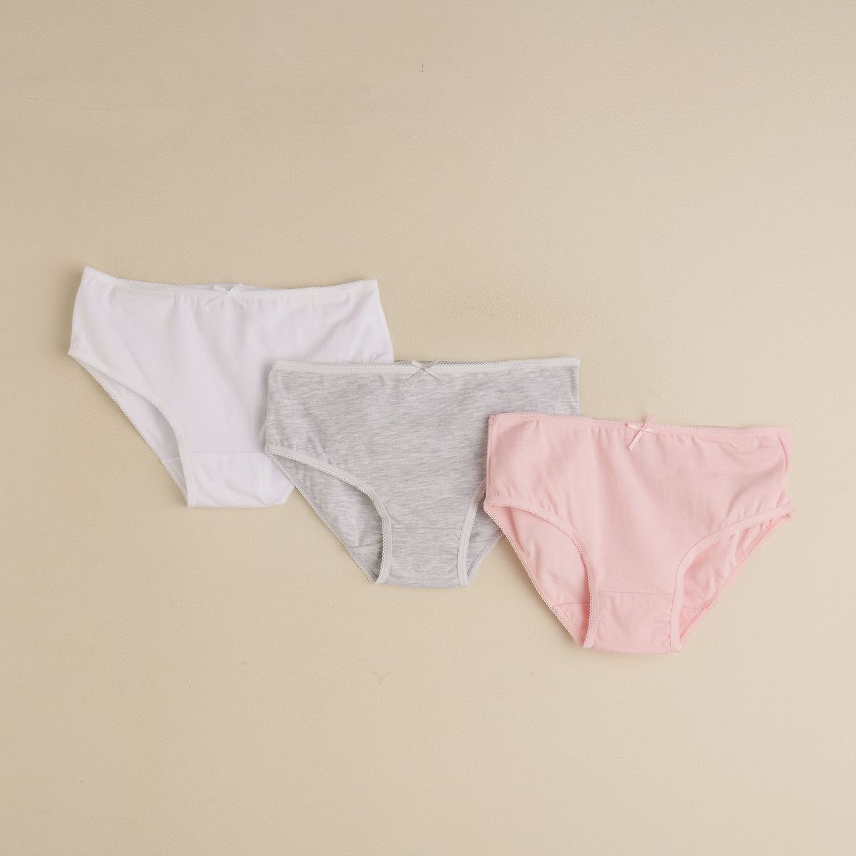 YAMP - Pack x3 panty para Niña en Algodón Yamp