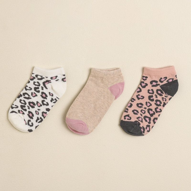 ELV - Medias para Niña Invisible Pack de 3 ELV