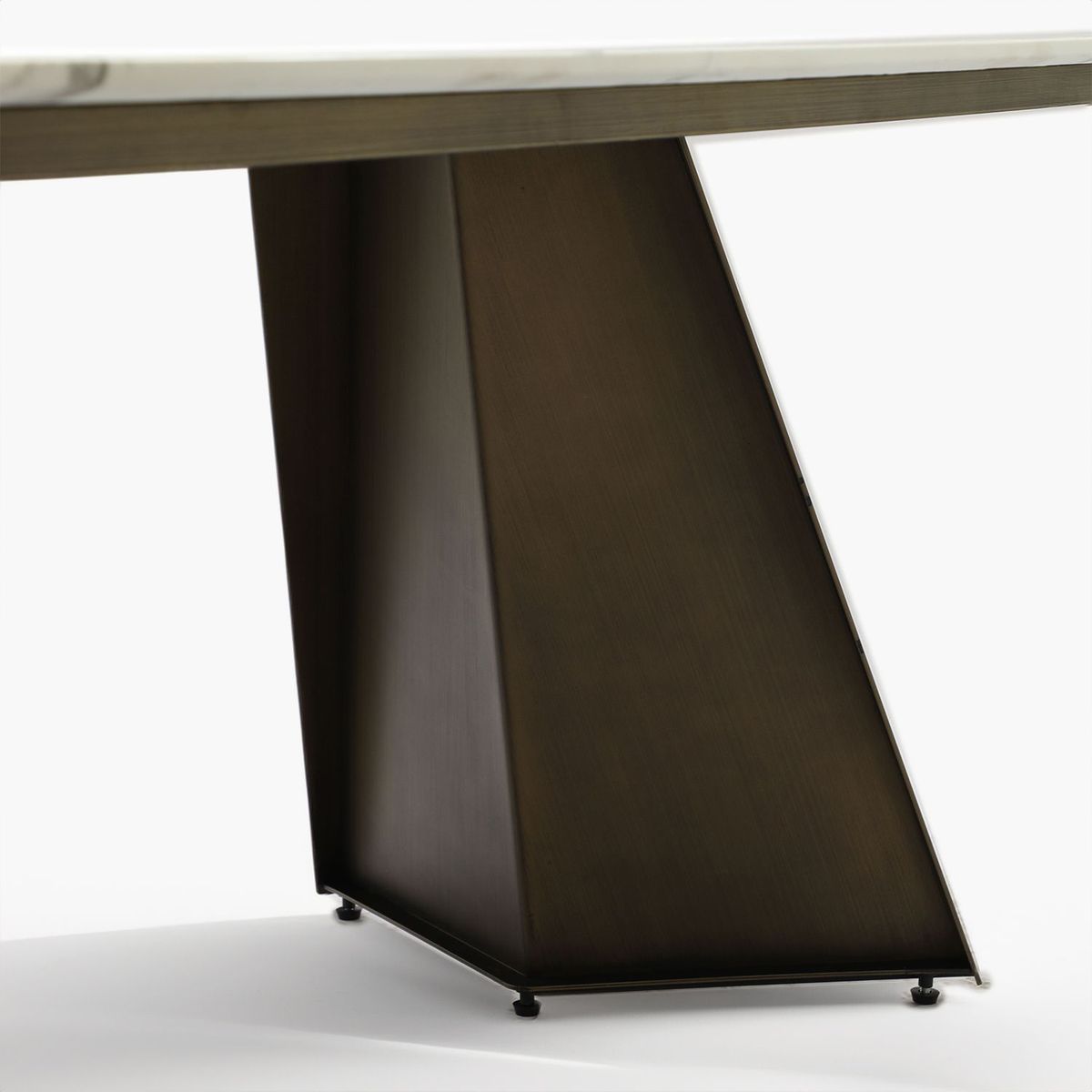 BASEMENT HOME - Mesa de Comedor Rectangular para 6 Personas en Marmol Milan 220 x 100 x 76 cm Basement Home