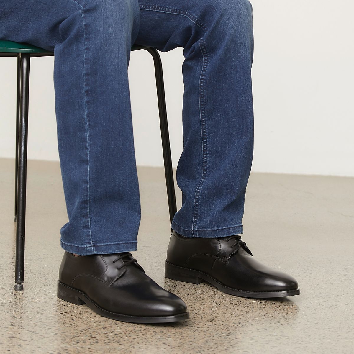 BASEMENT - Zapatos formales para Hombre color Negro Burkoplain Basement - Zapatos Hombre