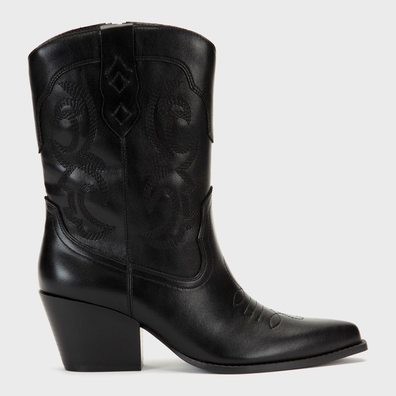 BASEMENT - Botines para Mujer con Tacón Bajo Texaz Basement