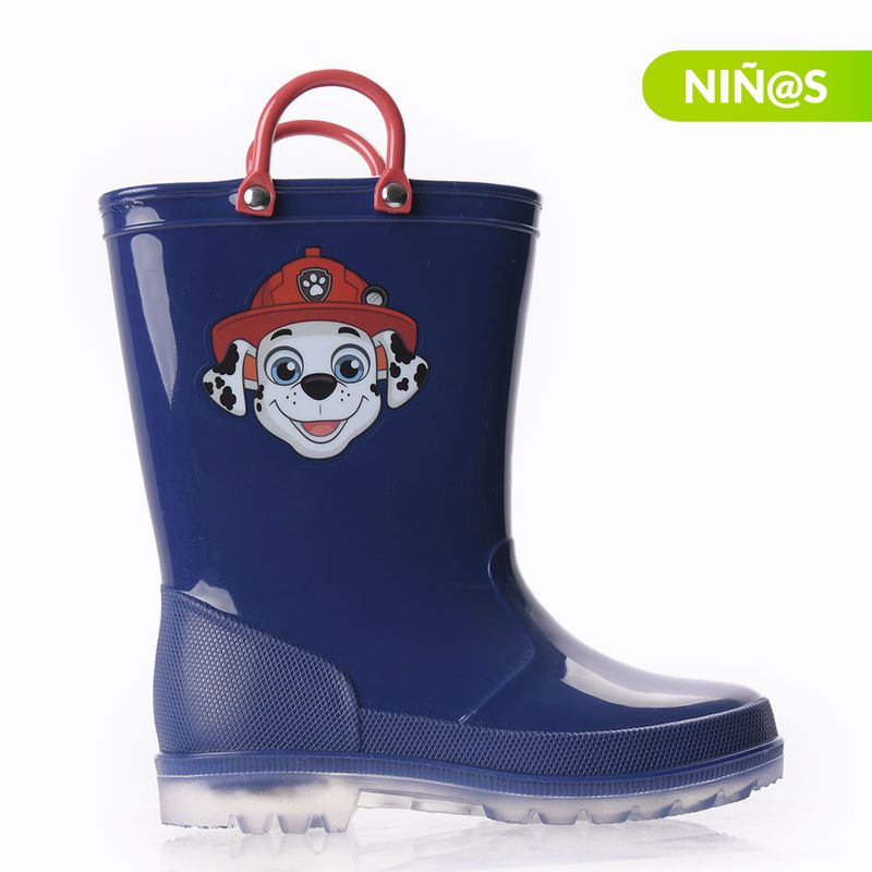 PAW PATROL - Botas de lluvia Paw Patrol Paw Patrol Rain4paw para Niño
