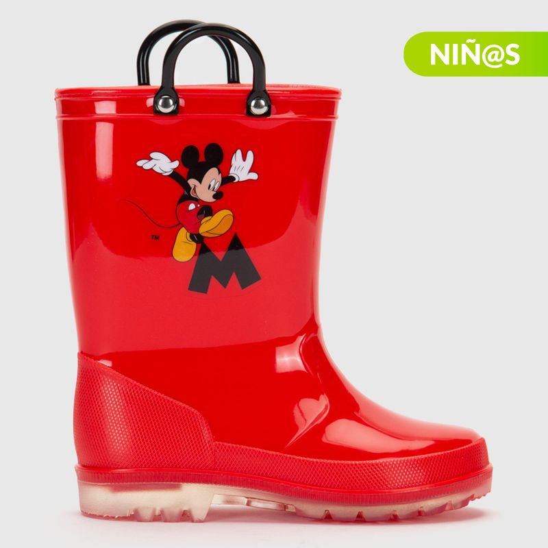 DISNEY - Botas de lluvia Mickey Mouse Disney Rain4 Ro Mk para Niño