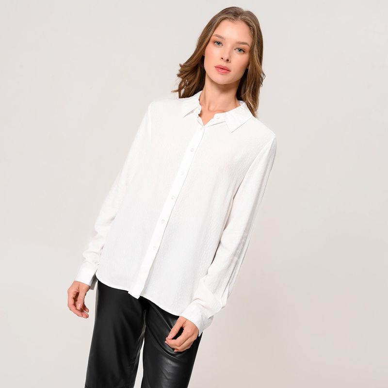 UNIVERSITY CLUB - Blusa Mujer con Estampado Manga larga University Club
