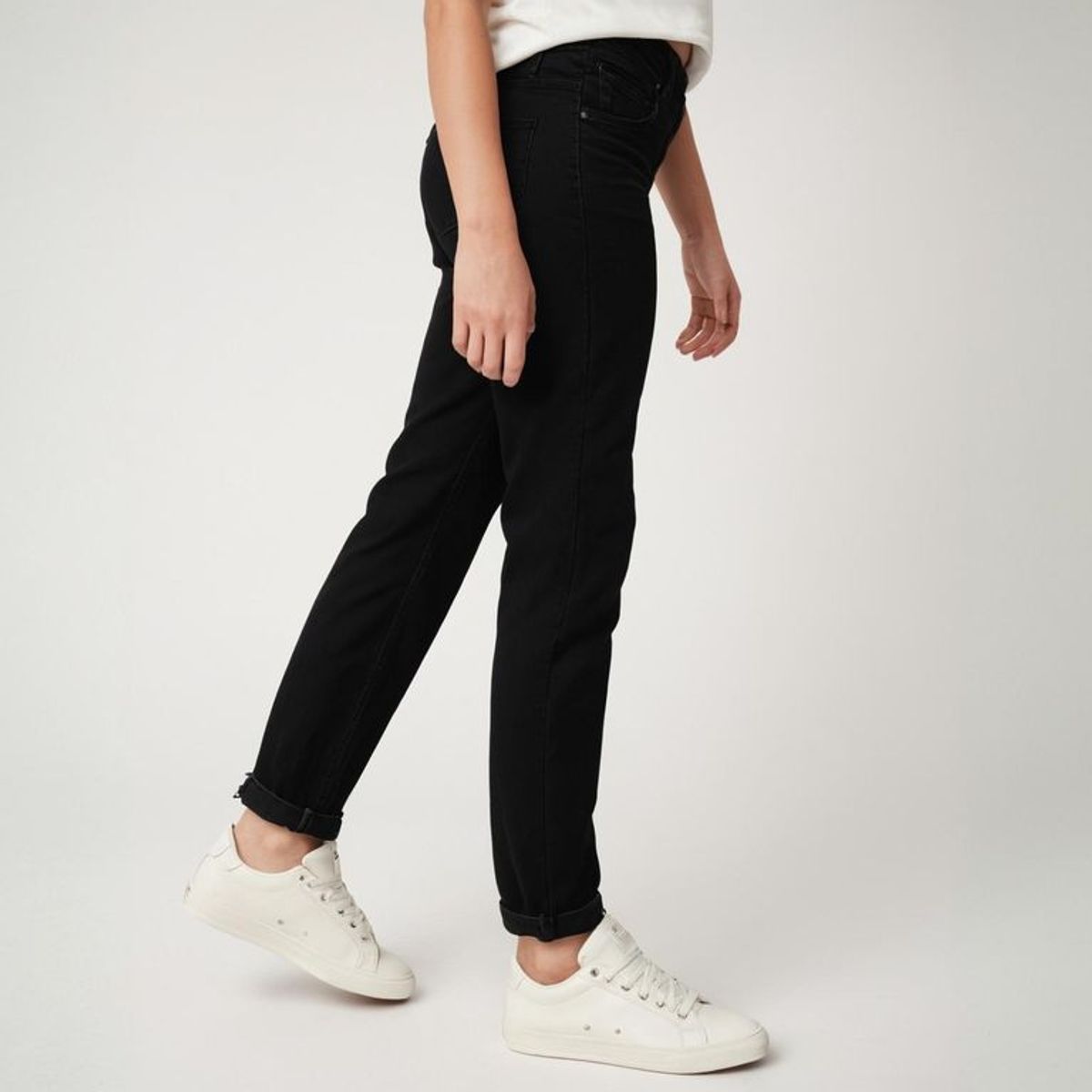 ELV - Jean Niña Mom Algodón ELV