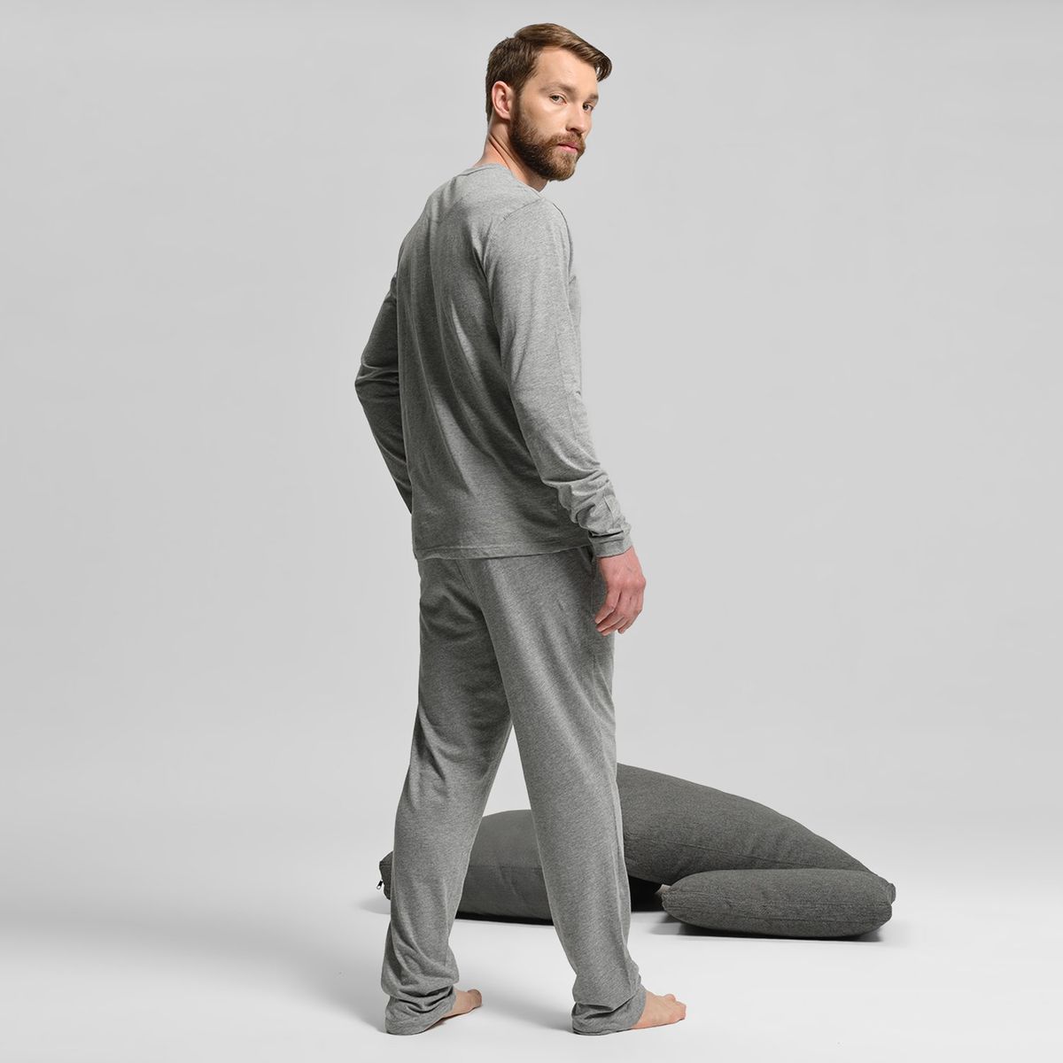 LA MARTINA - Pijama Hombre Largo Manga larga Algodón La Martina