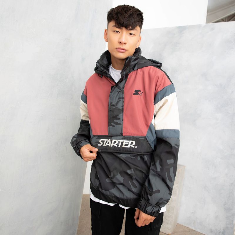 STARTER - Chaqueta cortaviento para Hombre Con capota Starter
