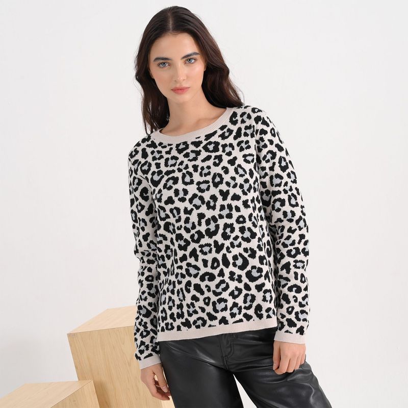SYBILLA - Saco Mujer con Estampado de Algodón Sybilla