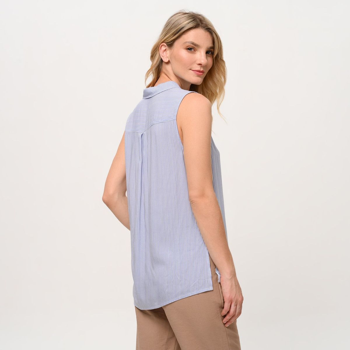UNIVERSITY CLUB - Blusa para Mujer Sin mangas University Club
