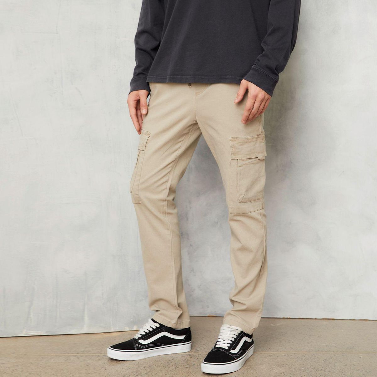 DENIMLAB - Pantalón Cargo para Hombre Denimlab