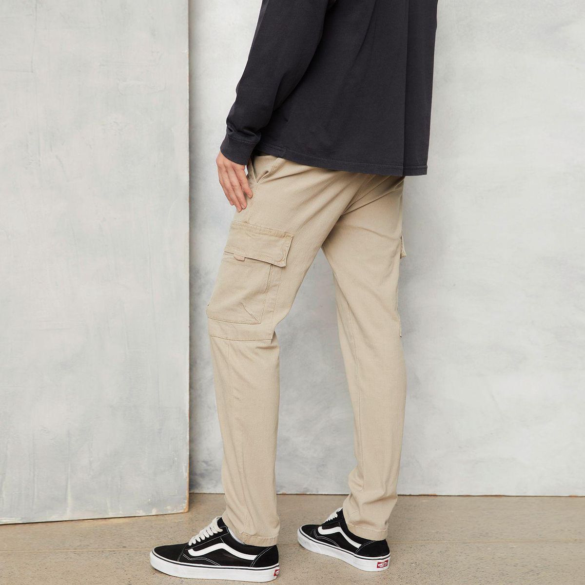 DENIMLAB - Pantalón Cargo para Hombre Denimlab