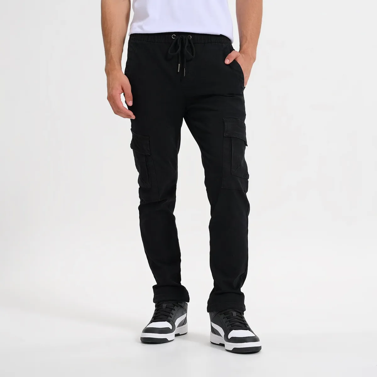 DENIMLAB - Pantalón Cargo para Hombre Denimlab Largo 32