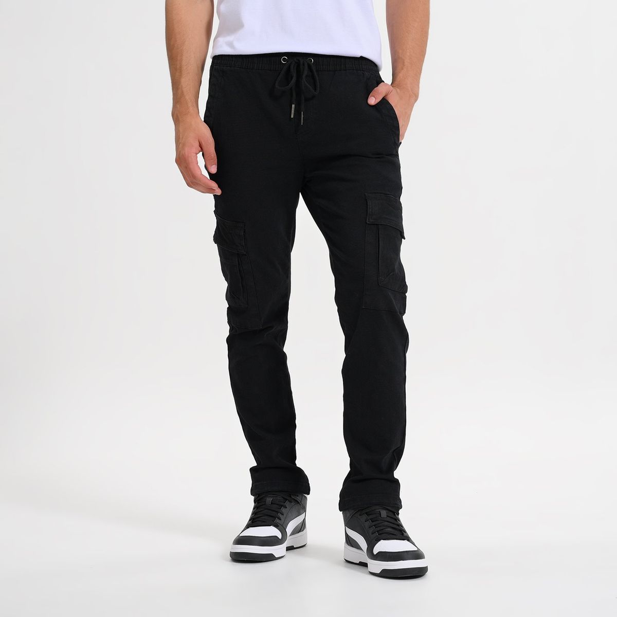DENIMLAB - Pantalón Cargo para Hombre Denimlab