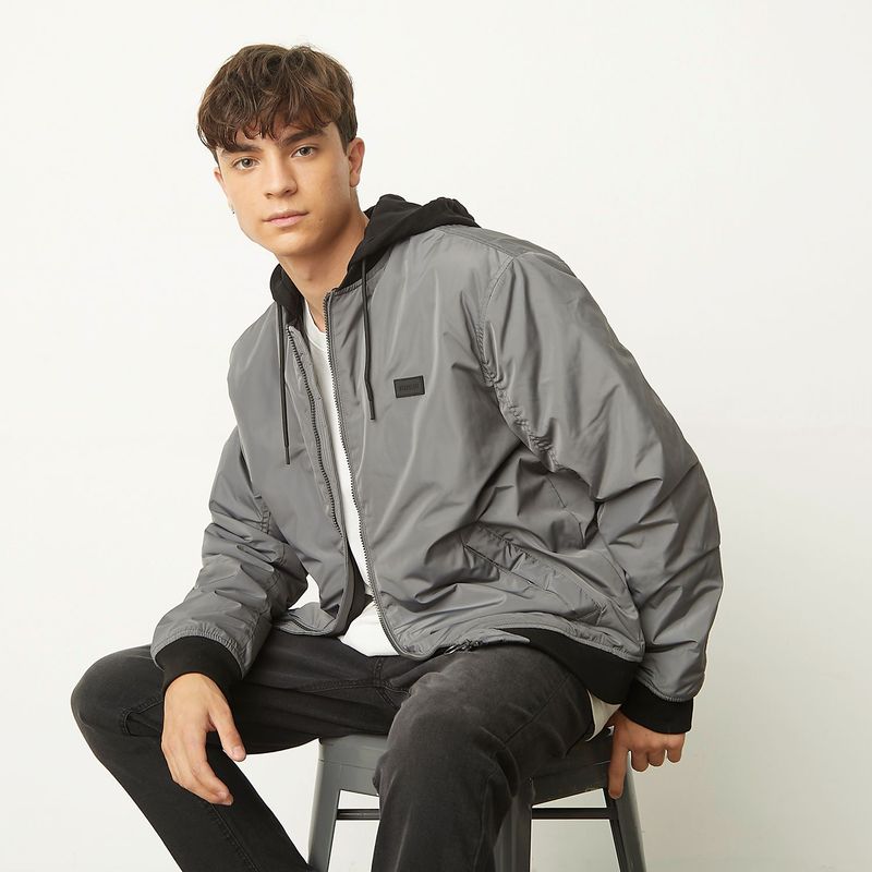 BEARCLIFF - Chaqueta Hombre Con capota Bearcliff