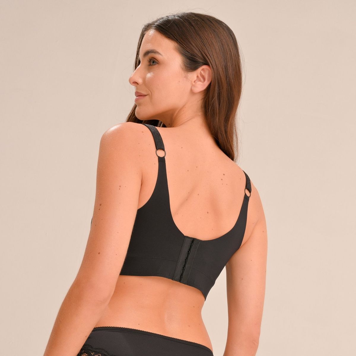 BLU - Brasier Push Up con encaje con varilla BLU