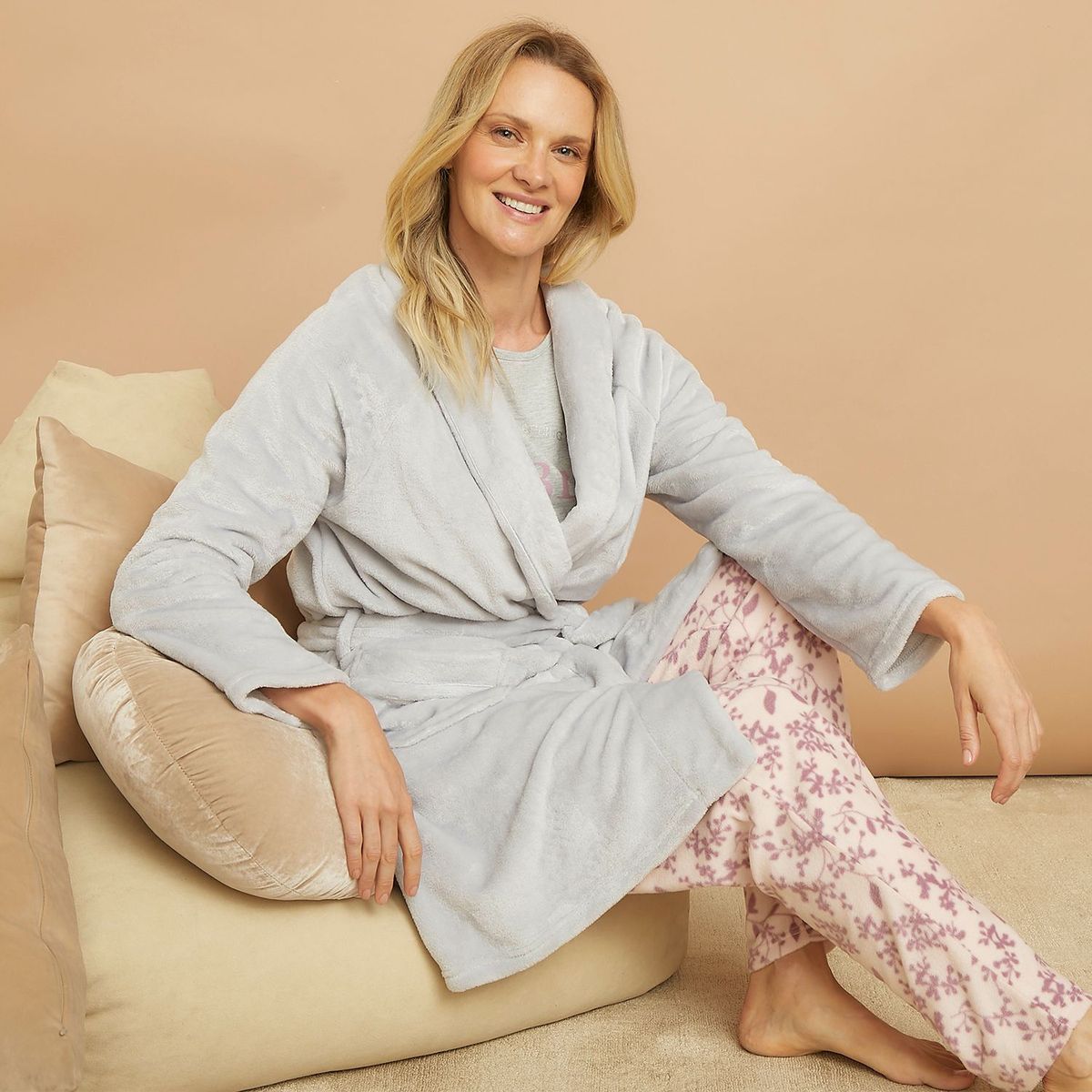 SOUTHLAND - Bata para dormir Mujer Medio Manga larga Southland