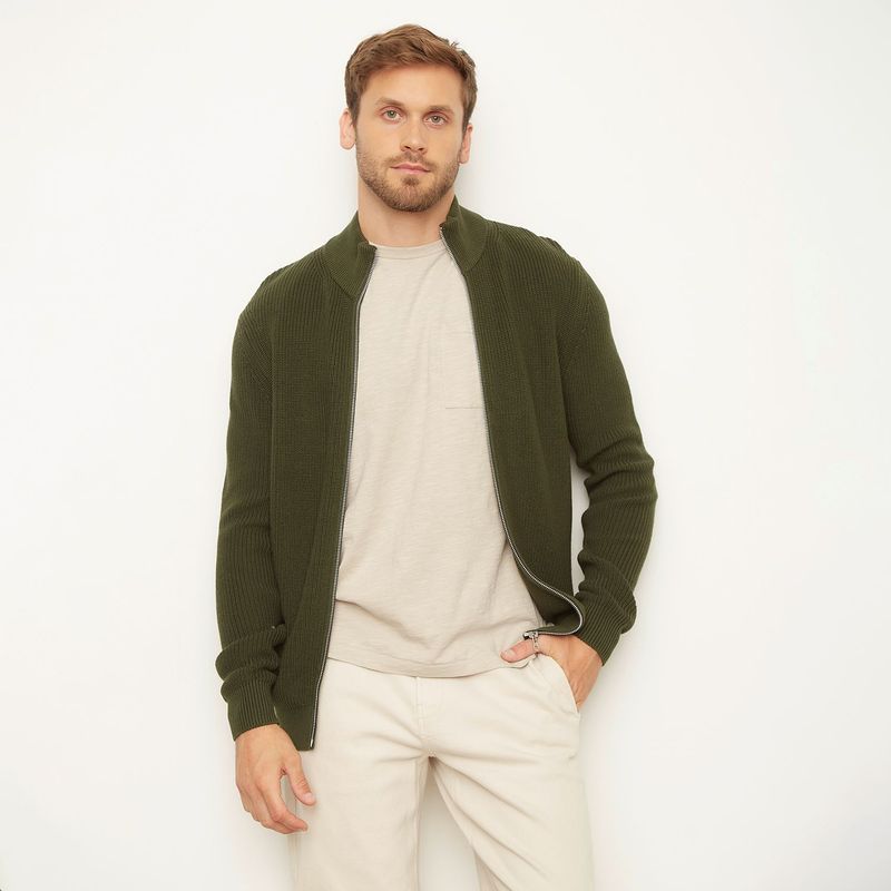 BASEMENT - Saco para Hombre de Algodón Basement
