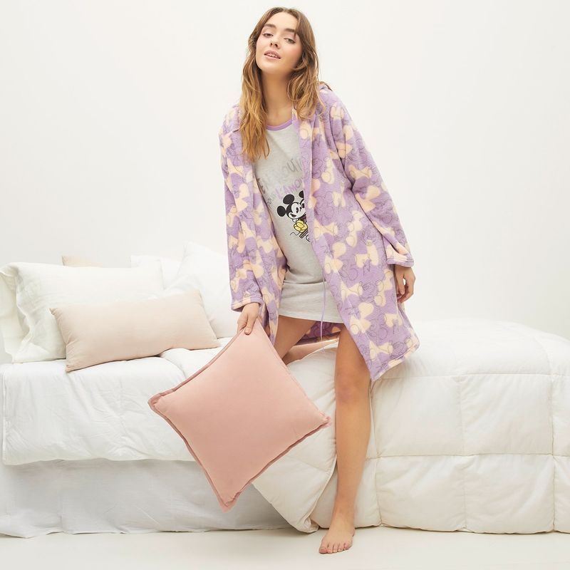 DISNEY - Bata para dormir Mujer Medio Manga larga Disney