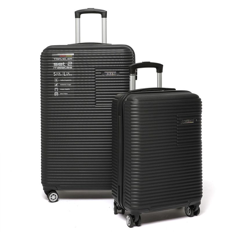 REISEN - Set x2 Maletas de viaje Rigida Reisen Traveler