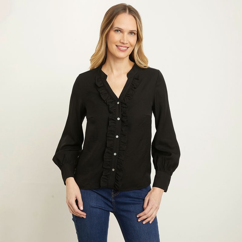 APOLOGY - Blusa Mujer Manga larga globo Apology