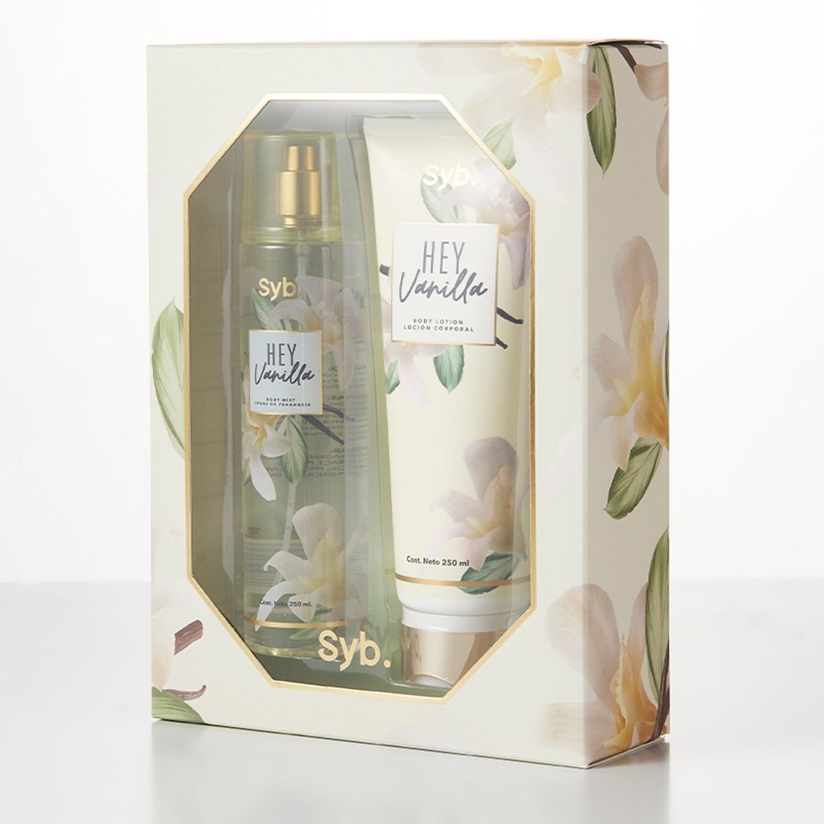 SYBILLA - Set de Perfume Mujer Sybilla Body Mist Hey Vainilla X 250 ml + Body Lotion Hey Vainilla X 250 ml