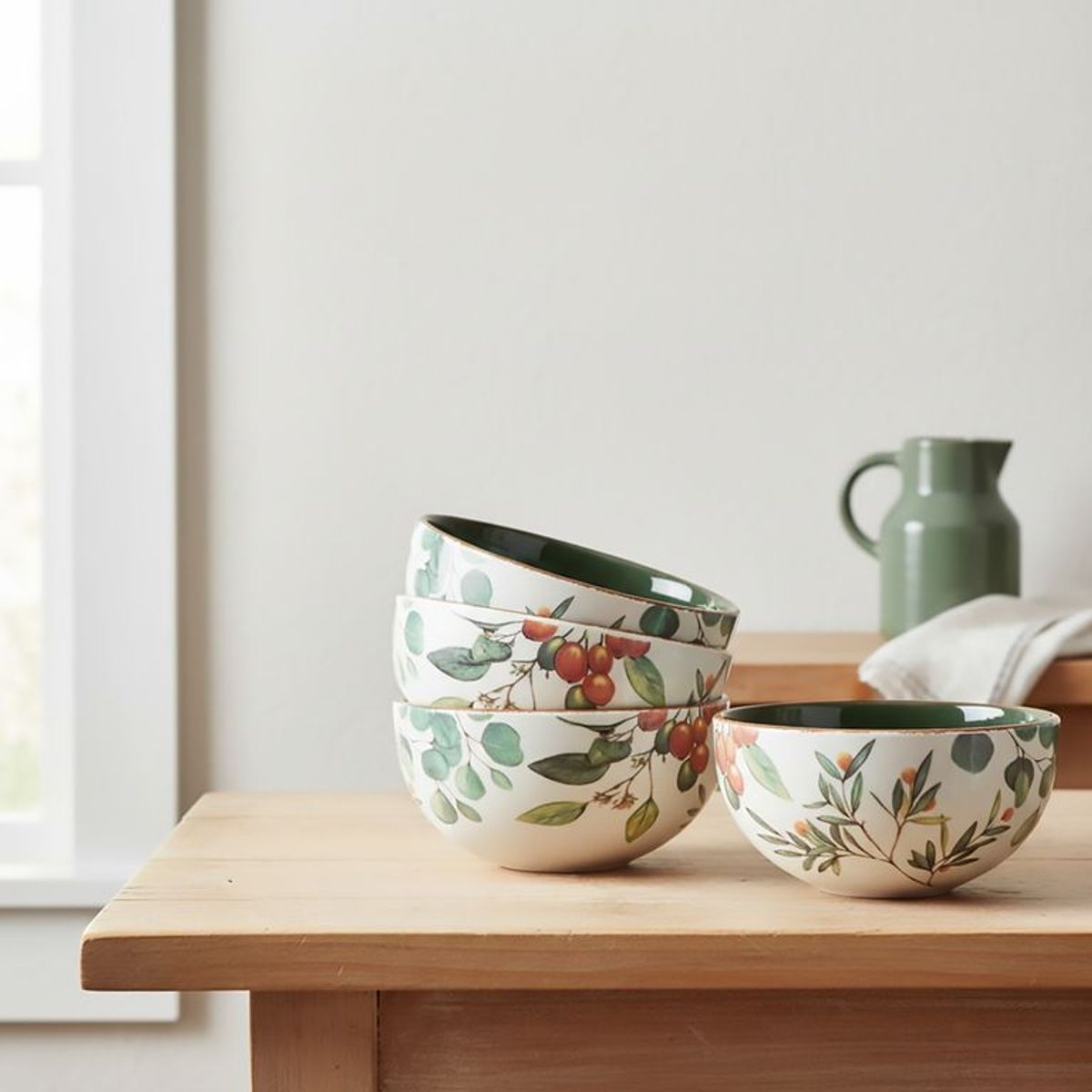  - Bowl 16Cm Fruits Setx4