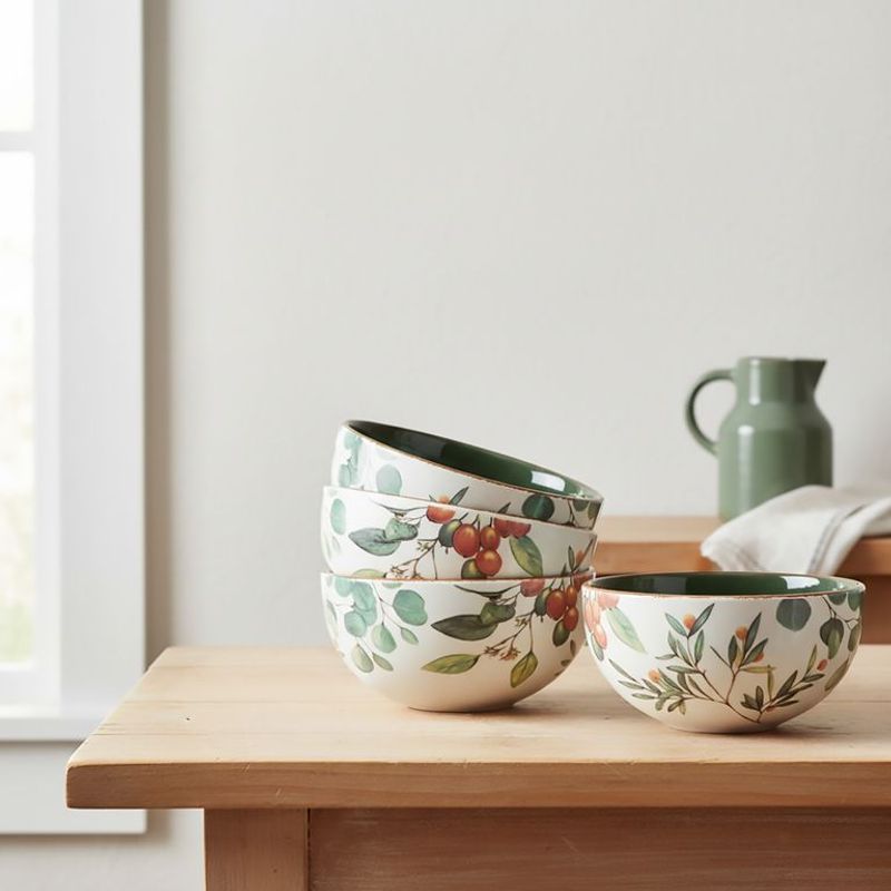  - Bowl 16Cm Fruits Setx4