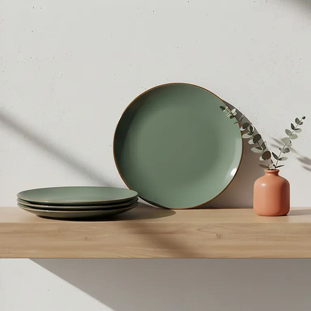 ROBERTA ALLEN - Platos hondos Porcelana 27Cm Basic Fruits Setx4