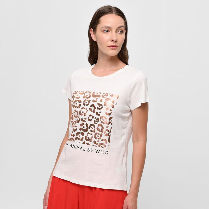 SOUTHLAND - Camiseta para Mujer Manga corta de Algodón Southland