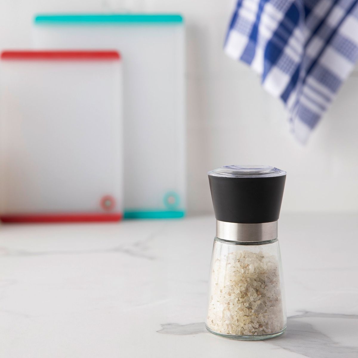 MICA - Set salero-pimentero de cocina Vidrio