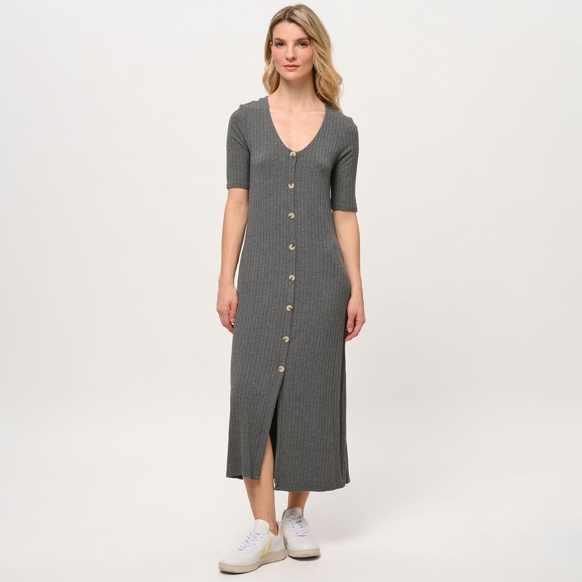 BASEMENT - Vestido para Mujer Largo Basement