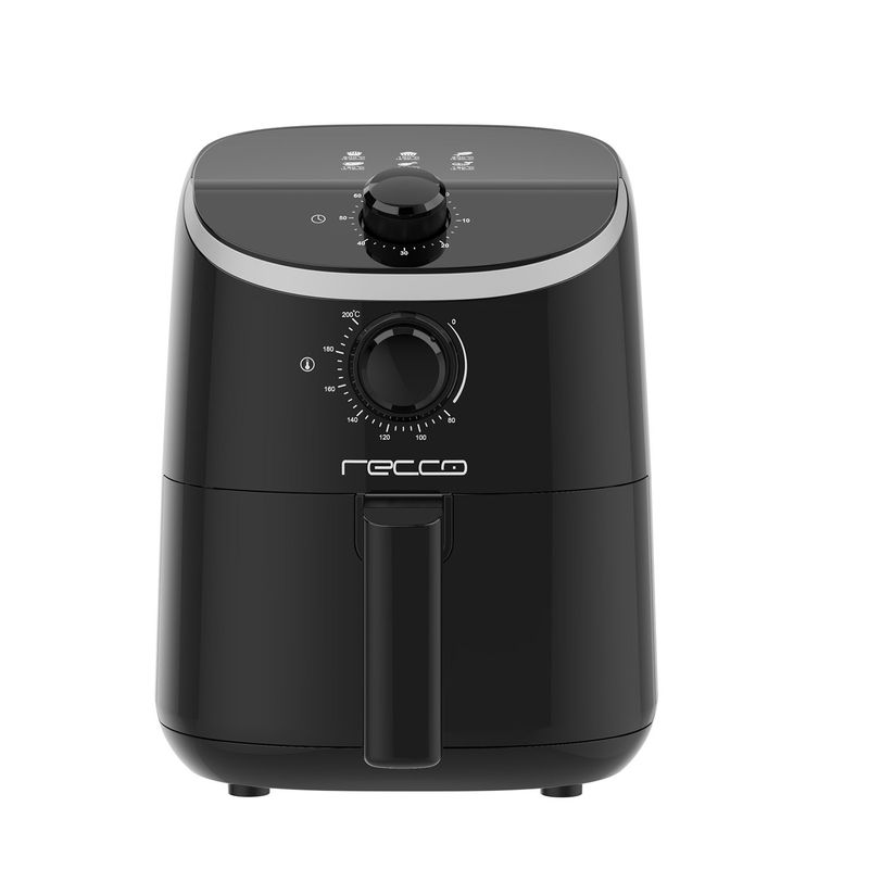 RECCO - Freidora de aire Recco Freidor Electri Rfa-Legger Black St 2 lt
