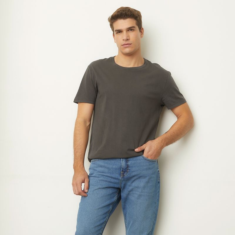 BASEMENT - Camiseta Hombre de Algodón Basement