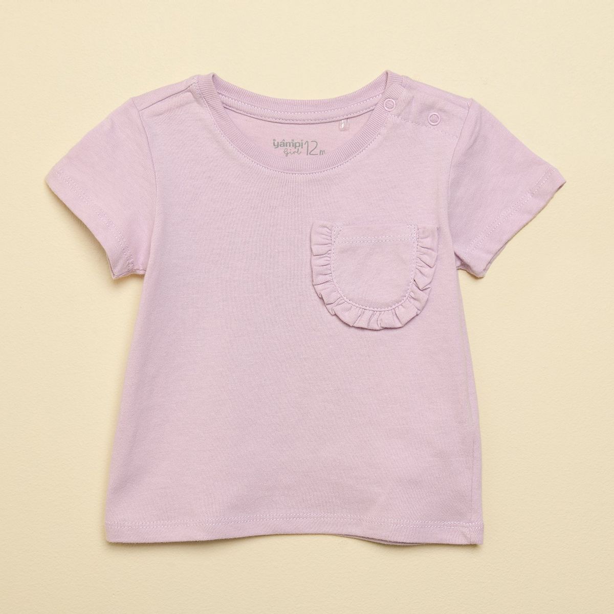 YAMP - Camiseta Bebé niña Manga corta Yamp