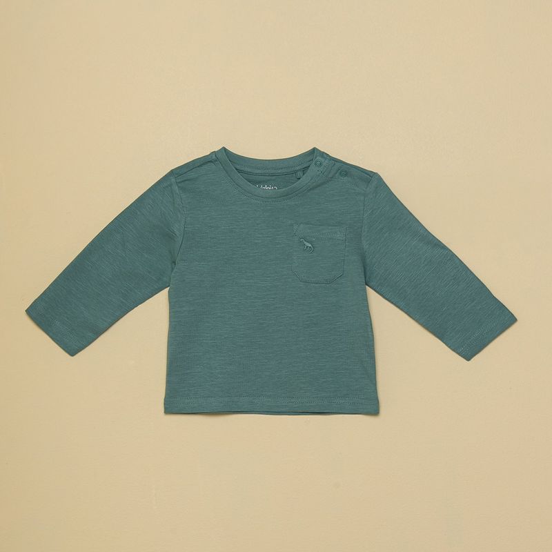 YAMP - Camiseta Bebé niño Manga larga Algodón Yamp