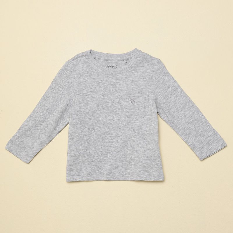 YAMP - Camiseta Bebé niño Manga larga Algodón Yamp