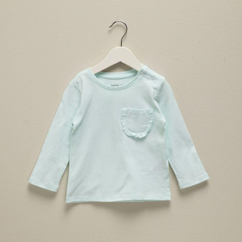 YAMP - Camiseta Bebé niña Manga larga Yamp