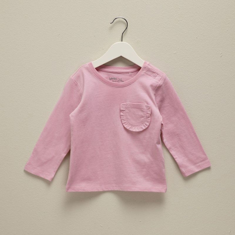 YAMP - Camiseta Bebé niña Manga larga Yamp