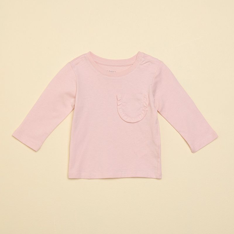 YAMP - Camiseta Bebé niña Manga larga Yamp
