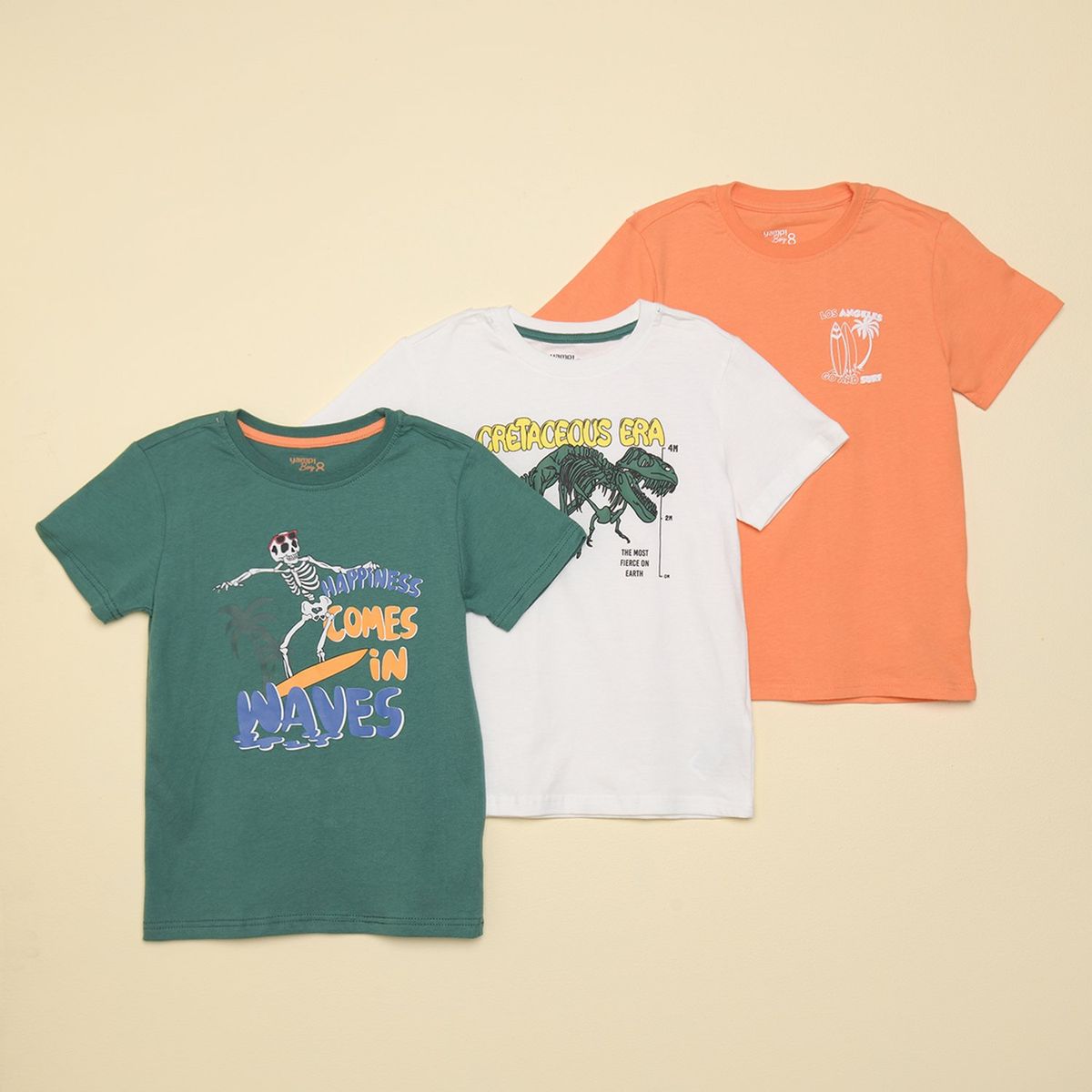 YAMP - Camiseta Niño con Estampado Manga corta Yamp