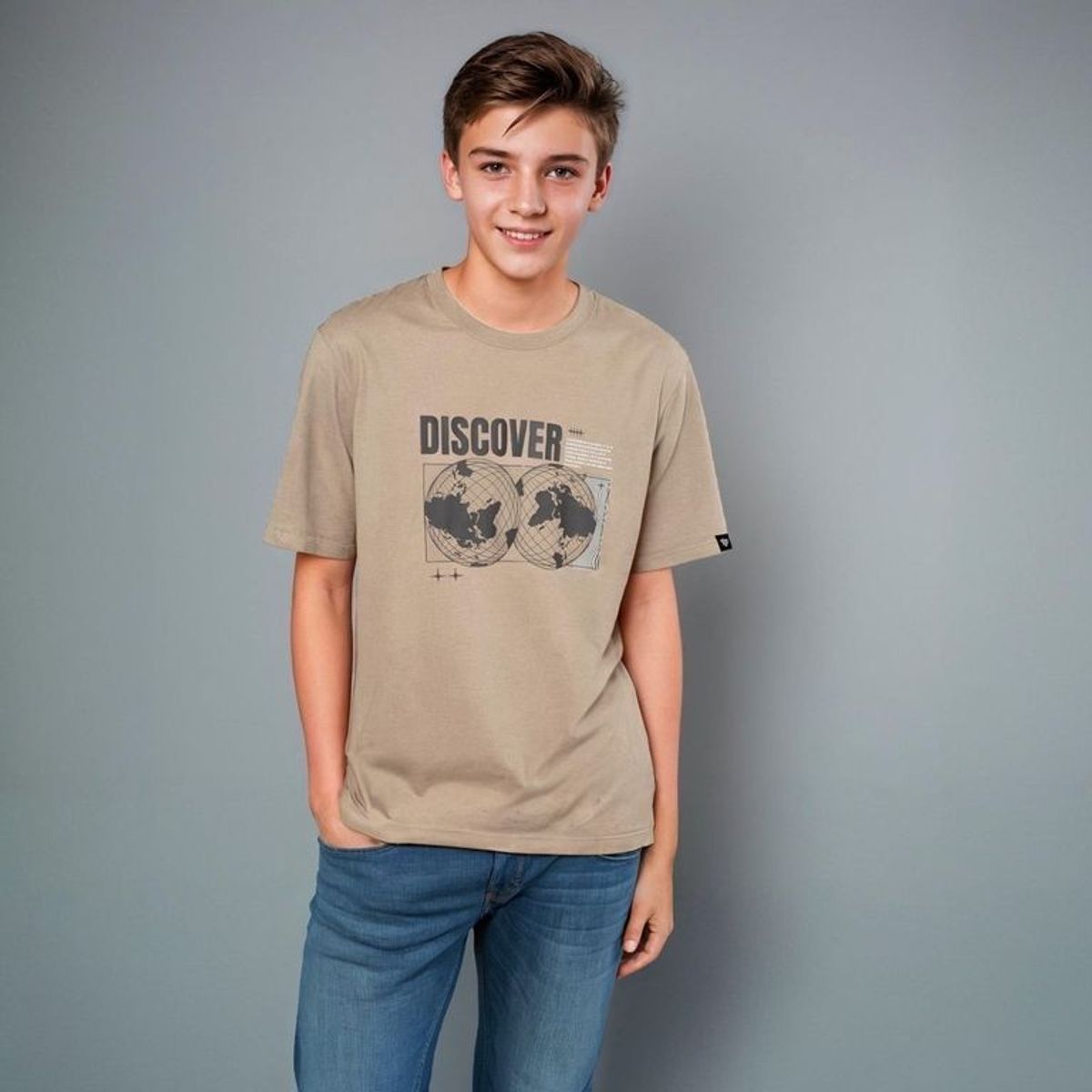 FEDERATION - Camiseta Niño Manga corta de Algodón Federation 