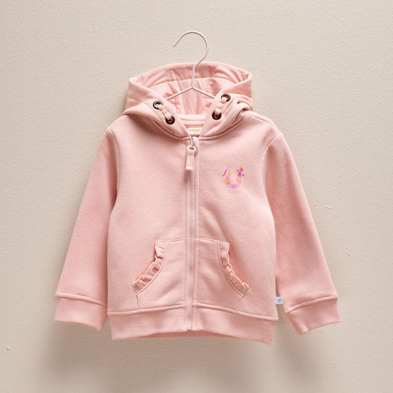YAMP - Saco para Bebé niña con capucha de Algodón Yamp