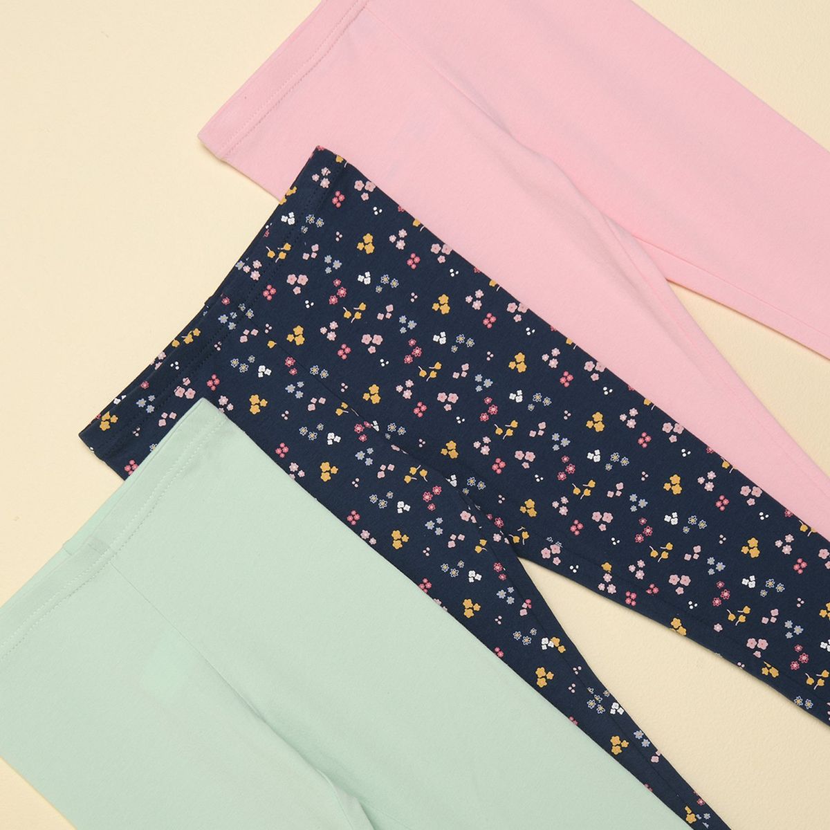 YAMP - Leggings Niña Pack de 3 unidades Algodón Yamp