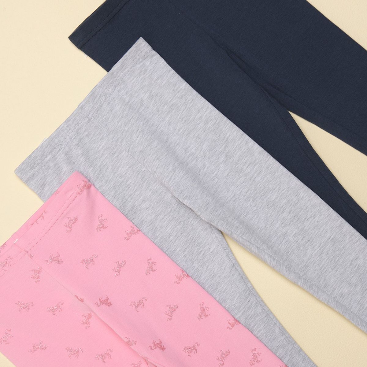 YAMP - Leggings Niña Pack de 3 unidades Algodón Yamp
