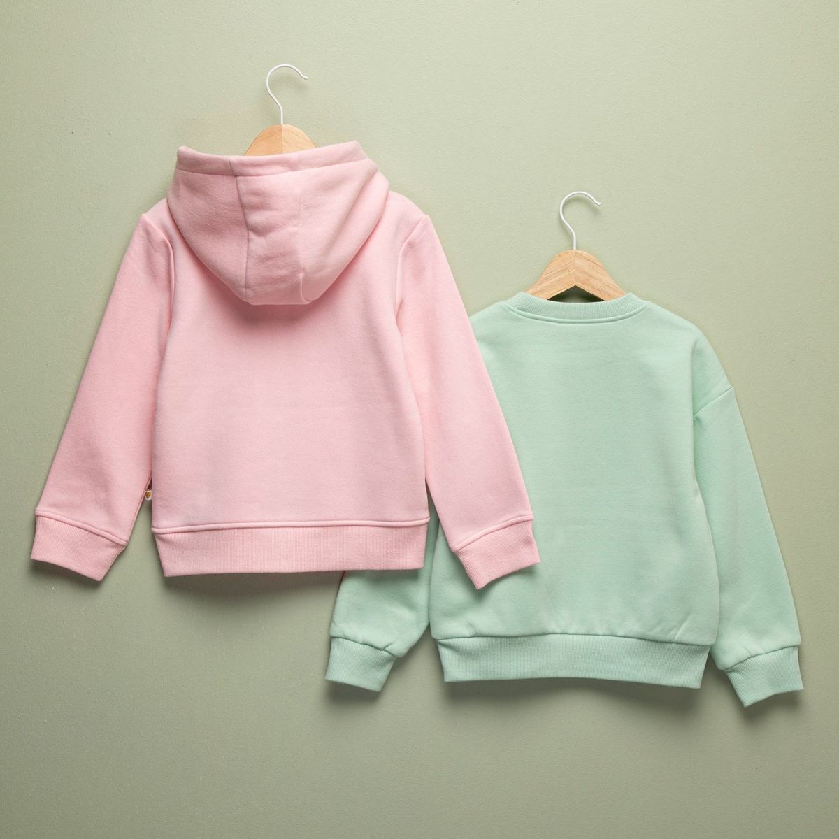 YAMP - Saco Niña Pack de 2 unidades con Estampado Con capucha Algodón Yamp