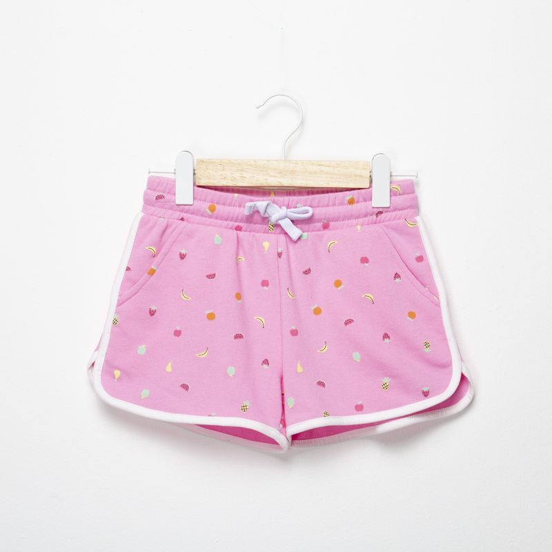 YAMP - Short Niña Cintura elásticada Algodón Yamp